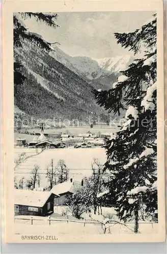 Bayrischzell Winterpanorama Alpen Bayrischzell