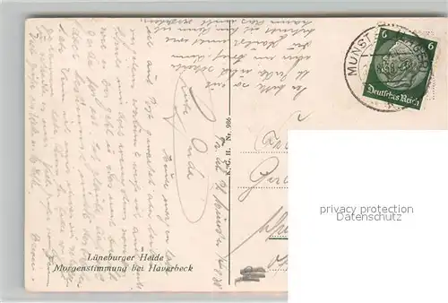 Haverbeck_Bispingen Morgenstimmung Lueneburger Heide 