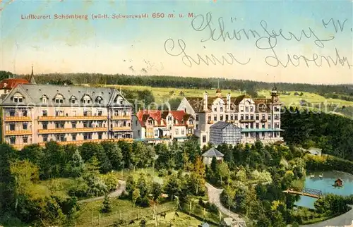 Schoemberg_Schwarzwald Sanatorium Schoemburg Schoemberg Schwarzwald