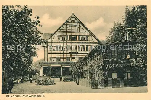 Schweigmatt Kurhaus Schweigmatt