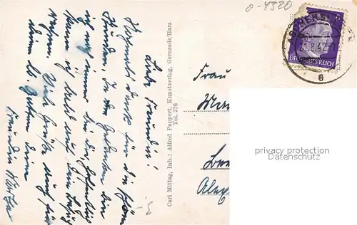 Aschersleben Johannispromenade Hindenburg Park Aschersleben