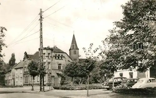 Sandersdorf_Sachsen Anhalt Rudolf Breitscheid Platz Sandersdorf