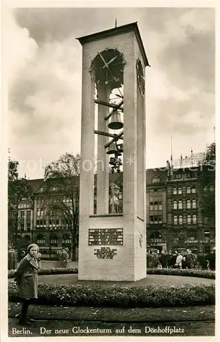 Berlin Neuer Glockenturm Doenhoffplatz Berlin