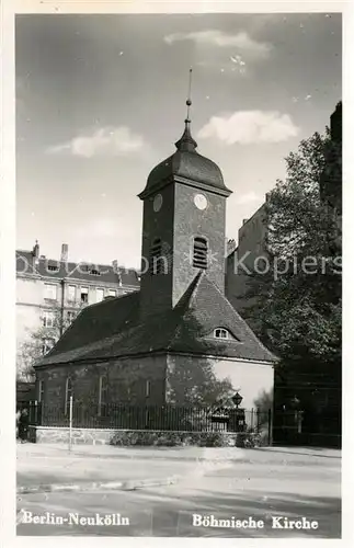 Neukoelln Boehmische Kirche Neukoelln