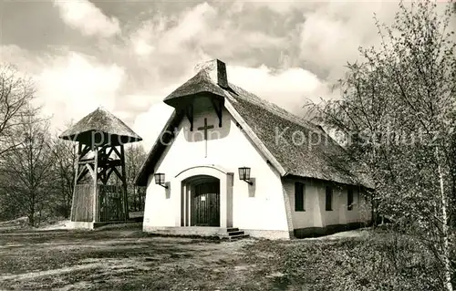 Gross_Glienicke Schilfdachkapelle Zum guten Hirten Gross Glienicke
