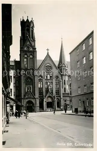 AK / Ansichtskarte Kreuzberg_Berlin Tabor Kirche Kreuzberg Berlin