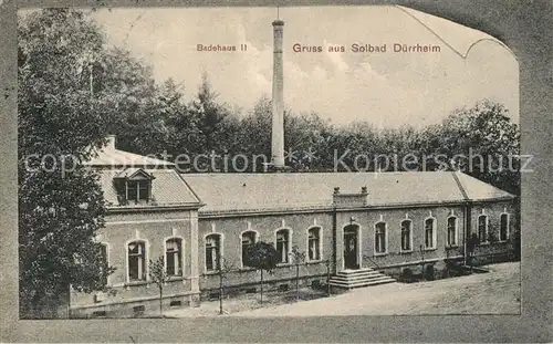 AK / Ansichtskarte Bad_Duerrheim Badehaus Bad_Duerrheim