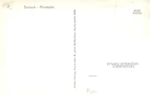 AK / Ansichtskarte Durlach Pfinztalstrasse Durlach
