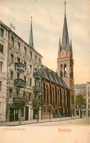 AK / Ansichtskarte Neukoelln Katholische Kirche Neukoelln