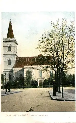 AK / Ansichtskarte Charlottenburg Louisenkirche Charlottenburg