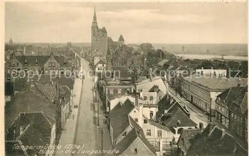 AK / Ansichtskarte Tangermuende Langestrasse Tangermuende