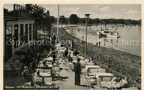 AK / Ansichtskarte Dessau Rosslau HO Restaurant Kornhaus Dessau Rosslau