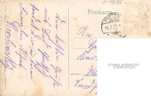 AK / Ansichtskarte Bad_Pretzsch_Elbe Militaer Maedchen Waisenhaus Bad_Pretzsch_Elbe