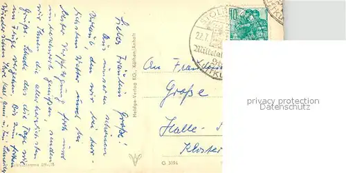 AK / Ansichtskarte Stolberg_Harz Handwerkerheim Stolberg Harz