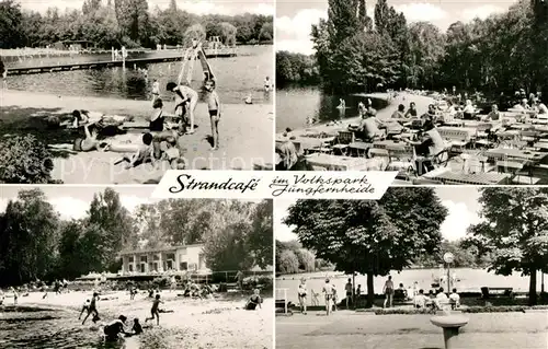 AK / Ansichtskarte Siemensstadt Strandcafe Volkspark Jungfernheide Siemensstadt
