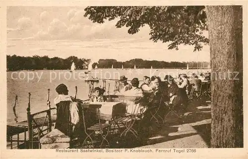 AK / Ansichtskarte Tegel Restaurant Saatwinkel Tegel