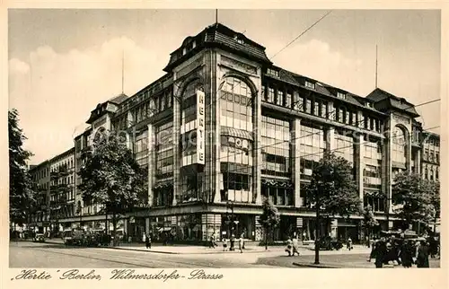 AK / Ansichtskarte Berlin Hertie Wilmersdorfer Strasse Kaufhaus fuer Alle Berlin