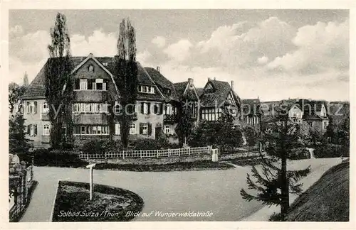 AK / Ansichtskarte Sulza Wunderwaldstrasse Sulza