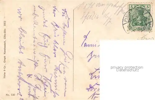 AK / Ansichtskarte Coeln_Rhein Hafen Dom Coeln_Rhein