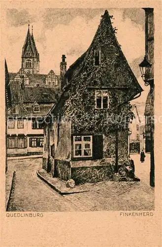 AK / Ansichtskarte Quedlinburg Finkenherd Quedlinburg