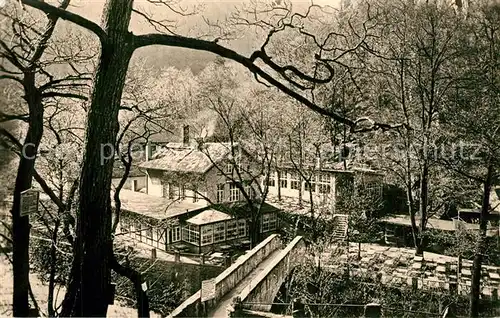 AK / Ansichtskarte Bodetal_Harz Hotel Hirschgrund Bodetal Harz