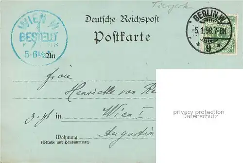 AK / Ansichtskarte Berlin Lutherkirche Mondschein Berlin