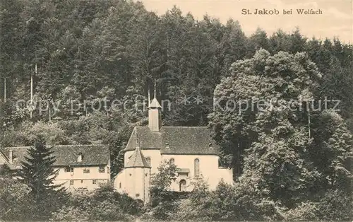 AK / Ansichtskarte Wolfach St. Jakob Kirche Wolfach