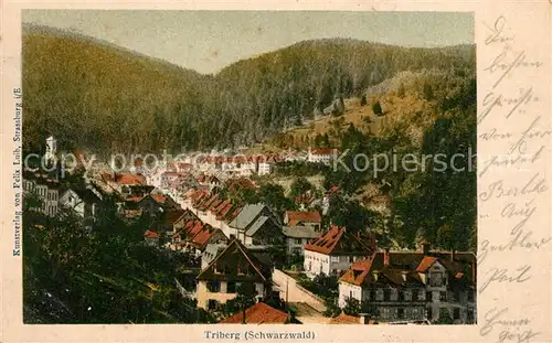 AK / Ansichtskarte Triberg_Schwarzwald  Triberg Schwarzwald
