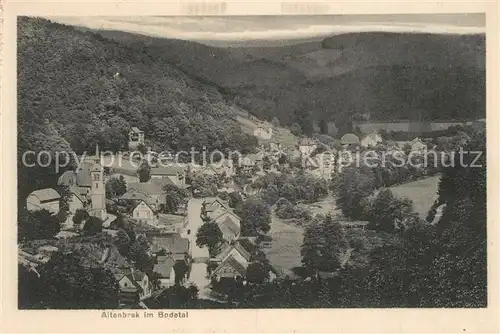 AK / Ansichtskarte Altenbrak_Harz Fliegeraufnahme Altenbrak Harz