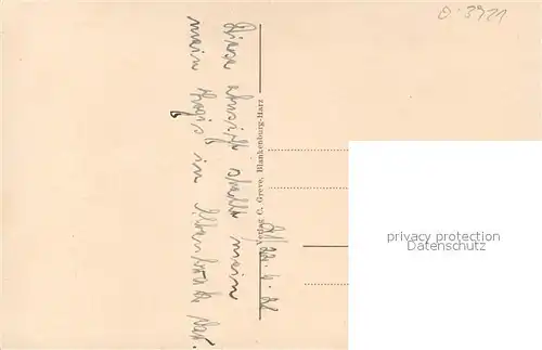 AK / Ansichtskarte Altenbrak_Harz Bodetal Haus Adam Bertram Altenbrak Harz