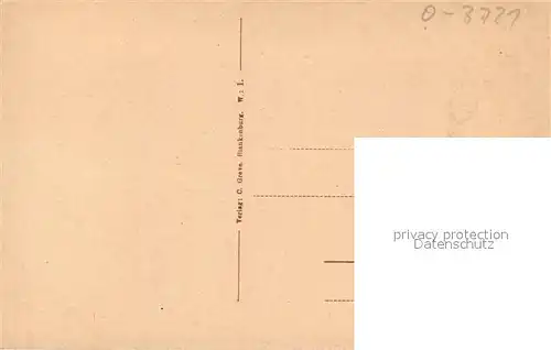 AK / Ansichtskarte Wendefurth im Bodetal Hotel Pension Grasshoff Wendefurth