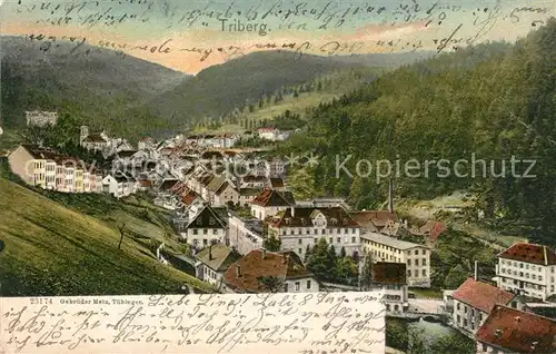 AK / Ansichtskarte Triberg_Schwarzwald  Triberg Schwarzwald