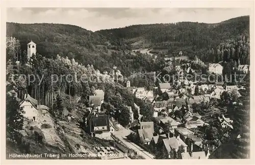 AK / Ansichtskarte Triberg_Schwarzwald  Triberg Schwarzwald