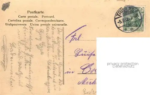 AK / Ansichtskarte Triberg_Schwarzwald  Triberg Schwarzwald