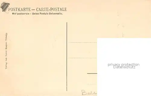 AK / Ansichtskarte Triberg_Schwarzwald Bahnhof mit Gutachthal Triberg Schwarzwald