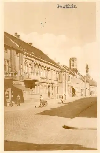 AK / Ansichtskarte Genthin Wilhelm K?lg Strasse Genthin