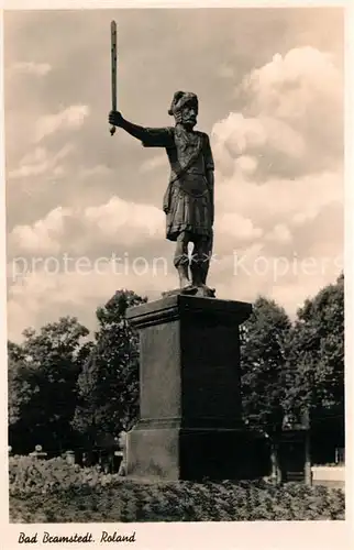 AK / Ansichtskarte Bad_Bramstedt Roland Denkmal Bad_Bramstedt