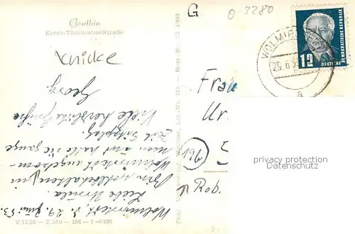 AK / Ansichtskarte Genthin Ernst Th?lmann Strasse Genthin