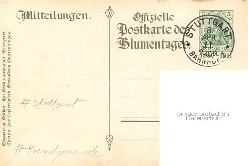 AK / Ansichtskarte Stuttgart Portraits Silberhochzeit des W?rttembergisches K?nigspaares 8. April 1911 Stuttgart