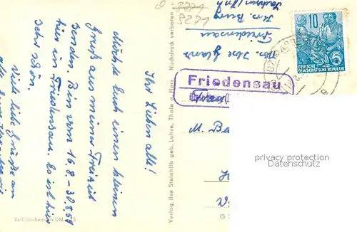 AK / Ansichtskarte Friedensau Kreis Burg Sanatorium Friedensau