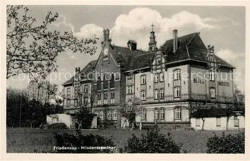 AK / Ansichtskarte Friedensau Missionsseminar Friedensau
