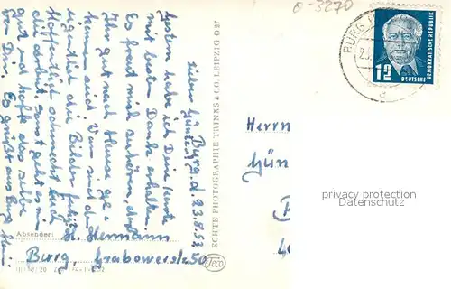 AK / Ansichtskarte Burg_Sachsen Anhalt Flickschuhpark Burg Sachsen Anhalt