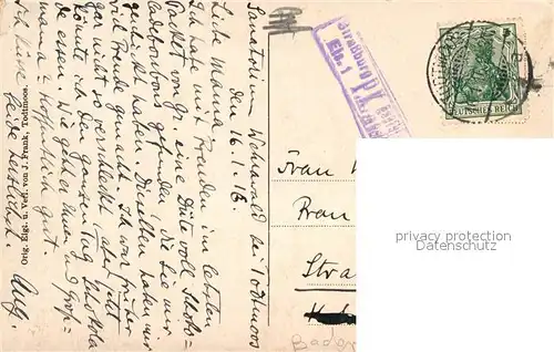 AK / Ansichtskarte Todtmoos Hierschesprung im Wehratal Todtmoos