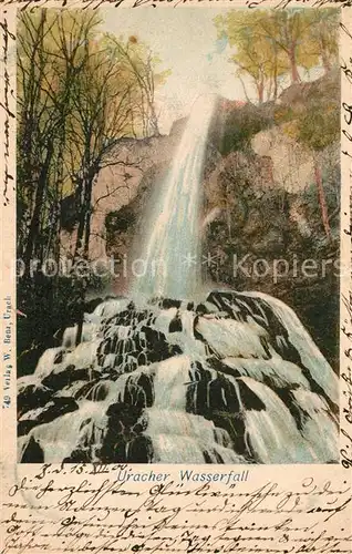 AK / Ansichtskarte Bad_Urach Wasserfall Bad_Urach