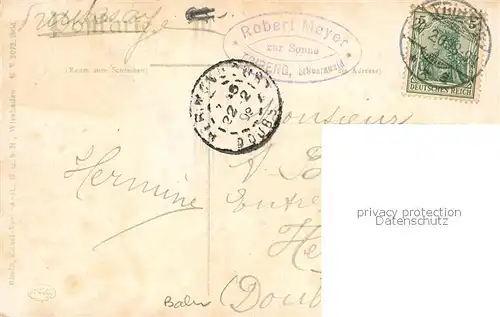 AK / Ansichtskarte Triberg_Schwarzwald Bahnblick unterhalb Bachj?rg Triberg Schwarzwald