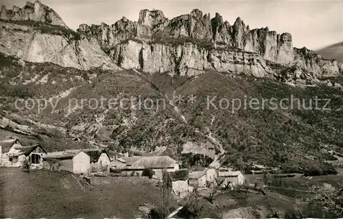 AK / Ansichtskarte Treschenu Creyers Panorama Montagne de Tussac Treschenu Creyers
