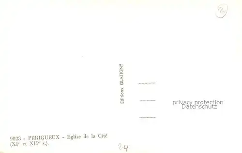 AK / Ansichtskarte Perigueux Eglise de la Cite Perigueux