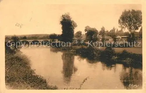 AK / Ansichtskarte Mussidan Les bords de Ilse Pont Mussidan