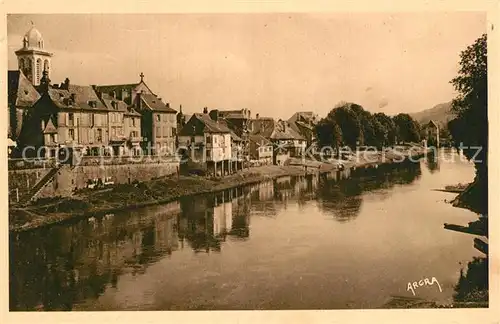 AK / Ansichtskarte Montignac_Dordogne La Vezere Montignac Dordogne