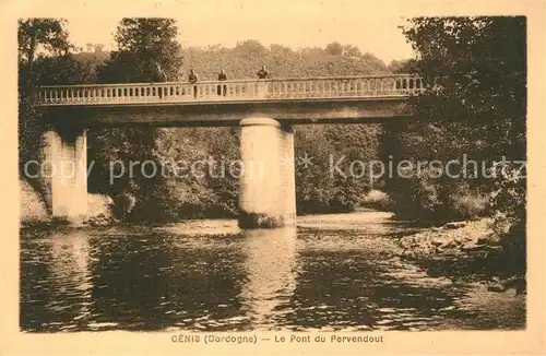 AK / Ansichtskarte Genis Pont du Pervendout Genis